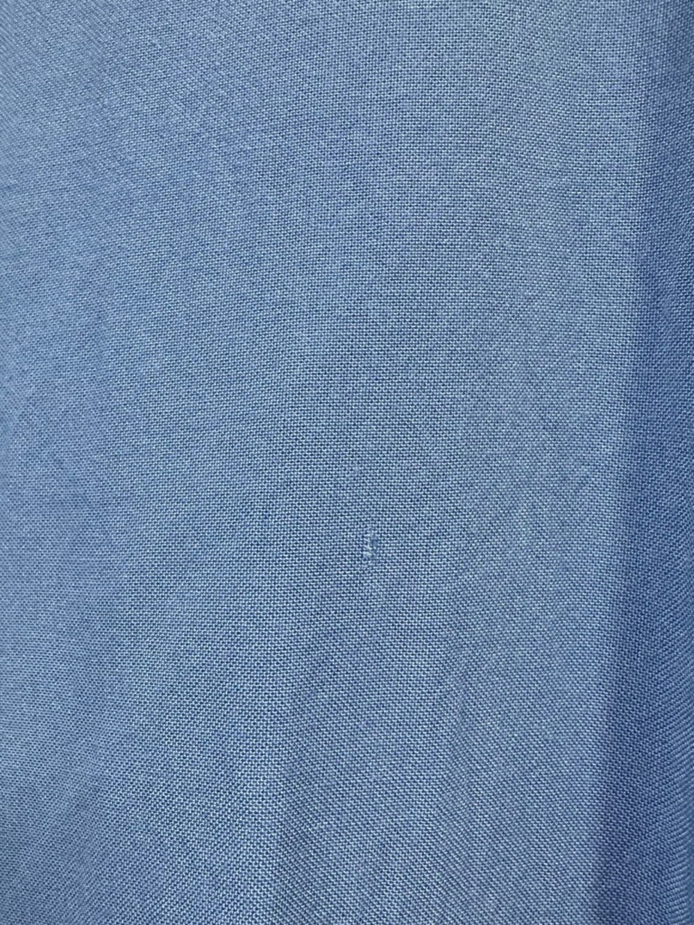 Ariat XL Blue Boho Peasant Top Embroidered 3/4 Sleeves Coastal *FLAWS* - Picture 8 of 14